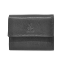 Dakar Wild Leather Trifold Wallet Black
