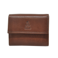 Dakar Wild Leather Trifold Wallet Brown