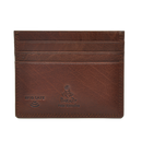 Dakar Wild Leather Credit Card Holder 6 cc Brown