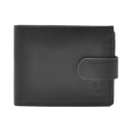Dakar Wild Leather Wallet with Tab 9cc & coins Black