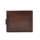 Dakar Wild Leather Wallet with Tab 9cc & coins Brown