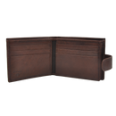 Dakar Wild Leather Wallet with Tab 9cc & coins Brown
