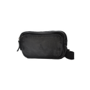 Dakar Wash Leather Waist Bag Black