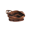 Dakar Wash Leather Waist Bag Camel