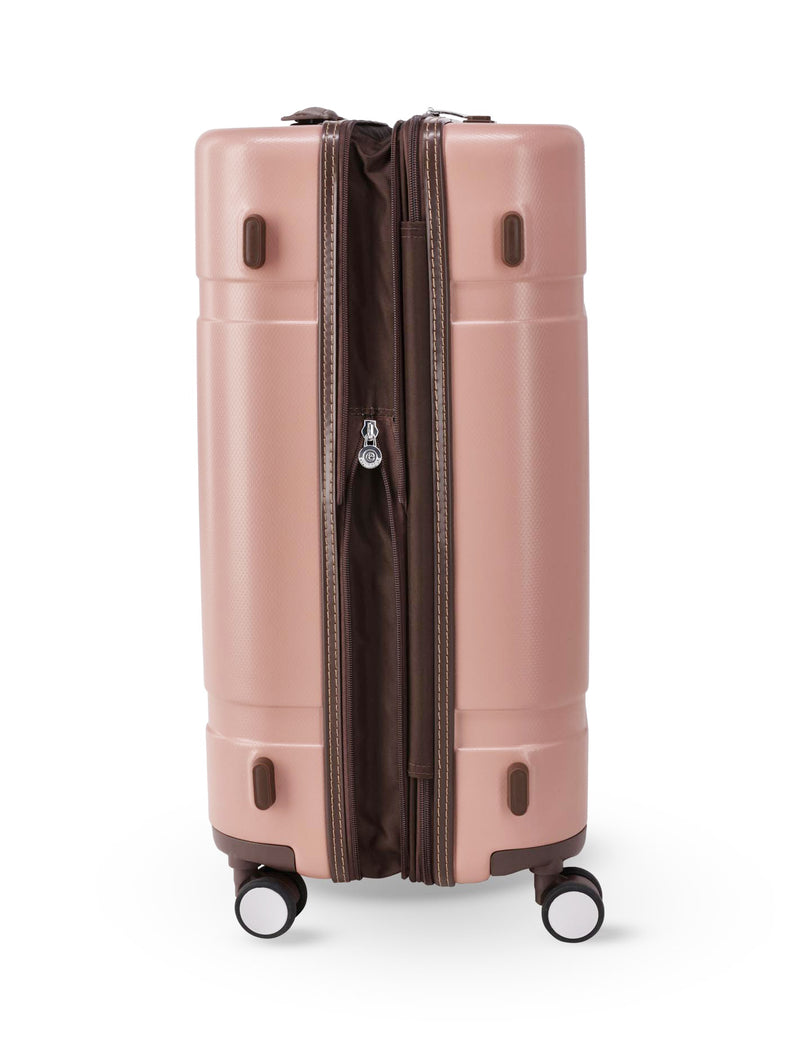 Forever New Audrey Hard Shell Large Trolley Case Nude