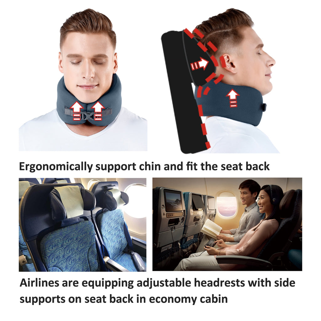 Easynap Pocket Pillow Chin Support Vital Medium Midnight Navy