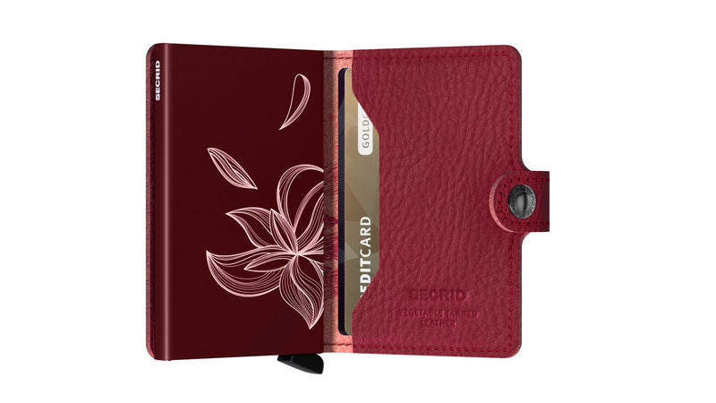 Secrid Miniwallet Stitch Magnolia Rose