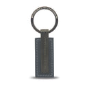 Porsche Design Leather Keyring Metal Bar Anthracite
