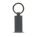 Porsche Design Leather Keyring Metal Bar Anthracite