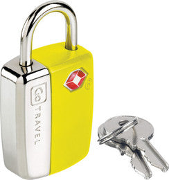 Go Travel TSA Key Lock Yellow