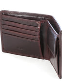 Polo Kenya Leather Billfold With Coin Section Black