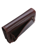 Polo Kenya Trifold Purse Brown