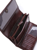 Polo Kenya Trifold Purse Brown