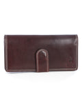 Polo Kenya Large Concertina Purse Brown