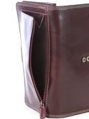 Polo Kenya Large Concertina Purse Brown
