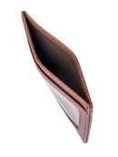 Polo Alto Drivers Licence Insert Wallet Brown