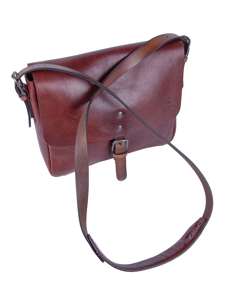 Polo Leather Osaka Crossbody Brown