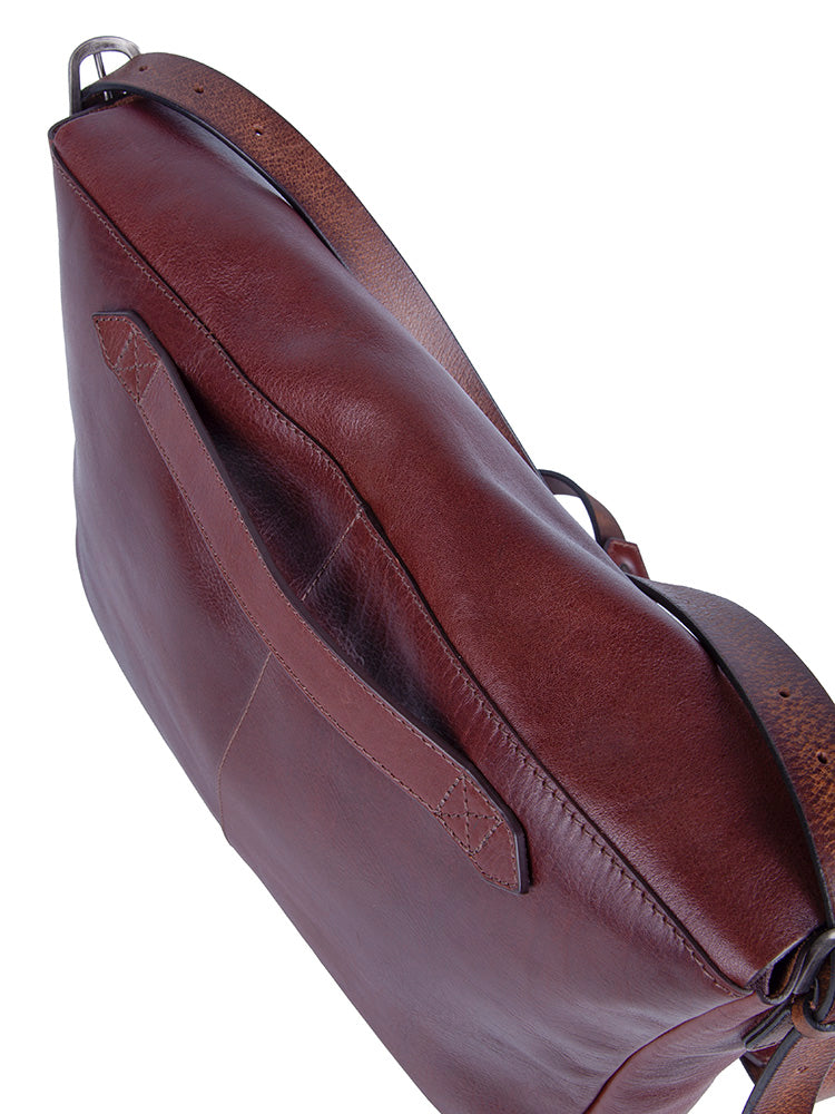 Polo Leather Osaka Messenger Brown