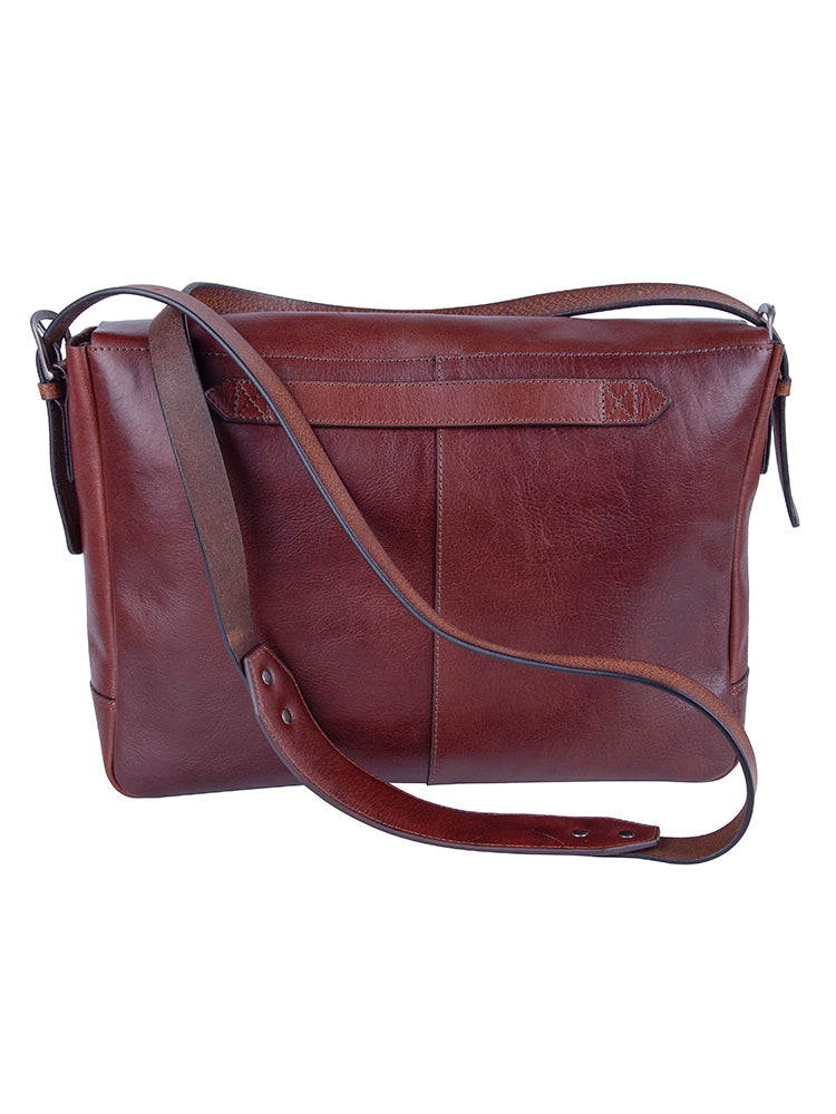 Polo Leather Osaka Messenger Brown