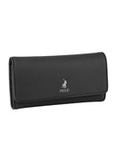 Polo Lyon Zip Around Purse Black