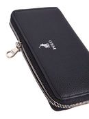 Polo Lyon Zip Around Purse Black