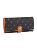 Polo New Iconic Clutch Purse Brown