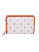 Polo New Iconic Zip Med Around Purse White