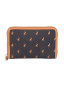 Polo New Iconic Zip Med Around Purse Brown