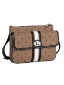 Polo Oxford Double Pocket Sling Camel