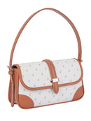 Polo Kelsey Flapover Shoulder Bag Grey