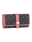 Polo Kelsey Smalls Trifold Purse Brown