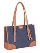Polo Cabana Book Tote Blue