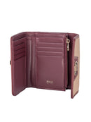 Polo Cabana Smalls Medium Trifold Purse Beige