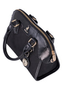 Polo Jacquard Small Shopper Crossbody Black