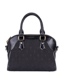 Polo Jacquard Small Shopper Crossbody Black