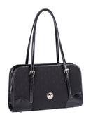 Polo Jacquard E/W Shopper Bag Black