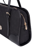 Polo Jacquard E/W Shopper Bag Black
