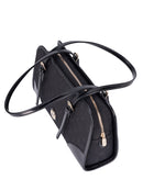 Polo Jacquard E/W Shopper Bag Black