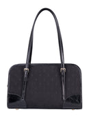 Polo Jacquard E/W Shopper Bag Black