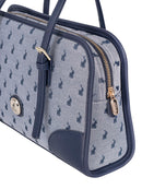 Polo Jacquard E/W Shopper Bag Navy