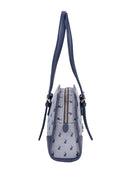 Polo Jacquard E/W Shopper Bag Navy