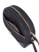 Polo Jacquard Sling Bag Black