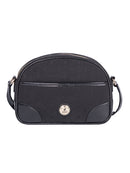 Polo Jacquard Sling Bag Black