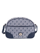 Polo Jacquard Sling Bag Navy