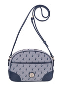 Polo Jacquard Sling Bag Navy