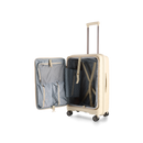 Steve Madden Manhattan Jet Set Medium Trolley Case Cream 64cm
