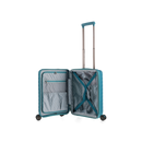 Steve Madden Manhattan Jet Set Carry On Trolley Case Teal Blue 54cm
