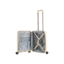 Steve Madden Manhattan Jet Set Carry On Trolley Case Cream 54cm