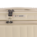 Steve Madden Manhattan Jet Set Carry On Trolley Case Cream 54cm