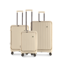 Steve Madden Manhattan Jet Set Large Trolley Case Cream 74cm